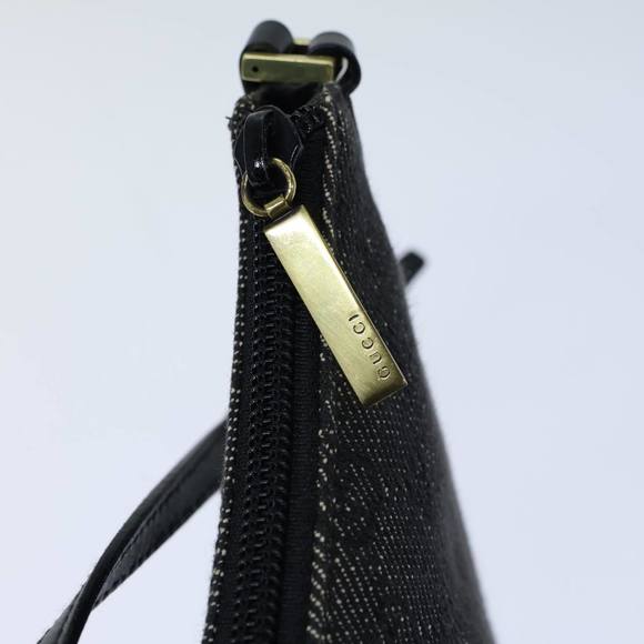 GUCCI GG Canvas Hand Bag Black Auth ep3704 - Picture 14 of 16